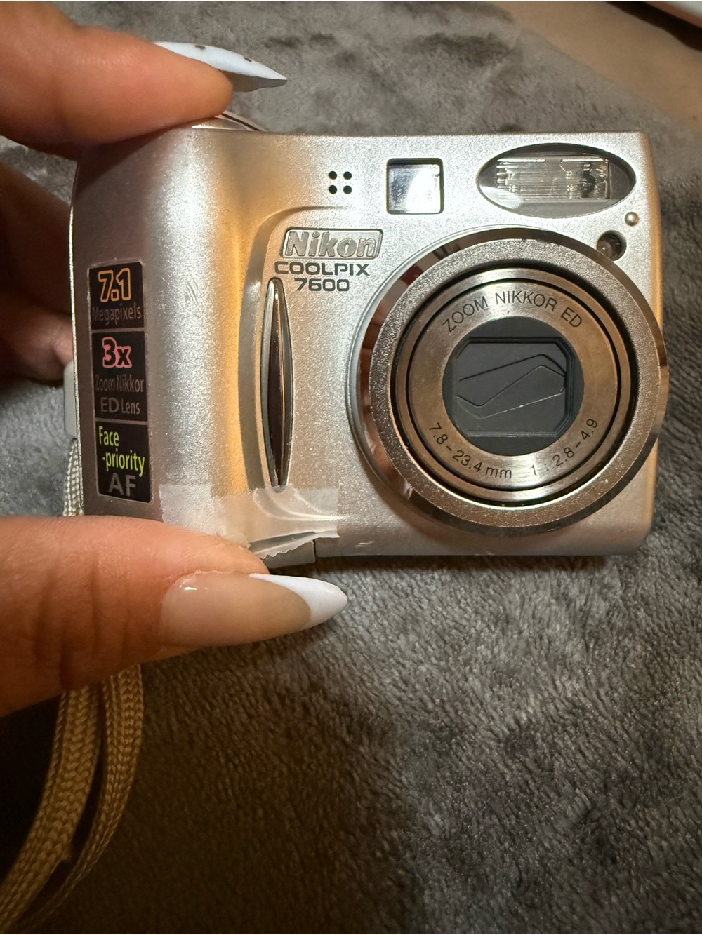 Nikon Compact Digital Camera in Silver with 3x Zoom